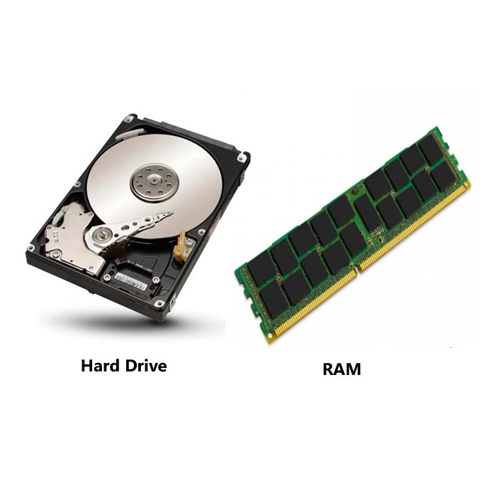 فرق RAM و Hard کامپیوتر و لپ تاپ در چیست؟